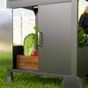 7.5kW Three-Burner Gas BBQ Grill, with See-Through Lid - Black