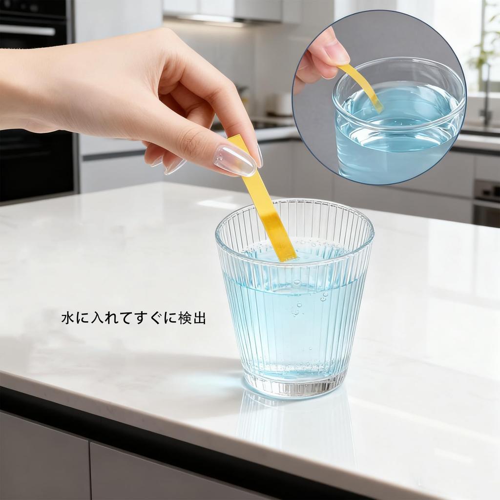 FineGood PH-тест-полоски, набор из 1 рулона, 16,4 фута (5 м) каждый,