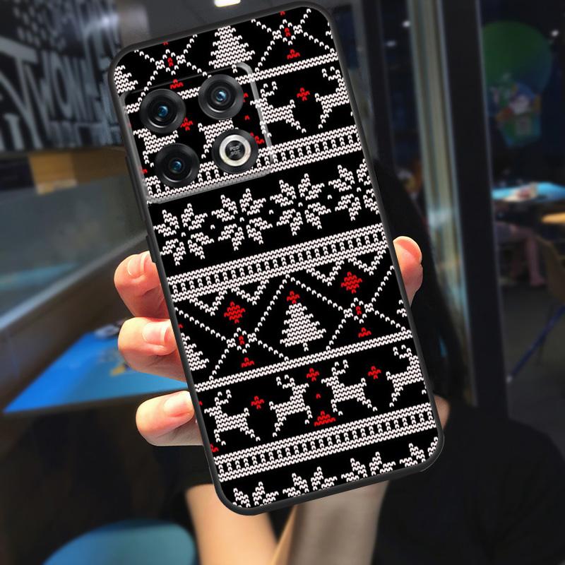 Чехол с рисунком рождественского свитера «Такса» для OnePlus 10 9 Pro 8T 9RT 10T Ace OnePlus Nord N10 N20 N100 N200 2T CE 2 Lite