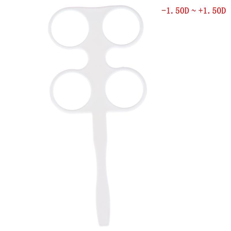 ±0.50D To ±4.50D Optical Flipper Optometry Plastic Flip Lens Confirmation Test