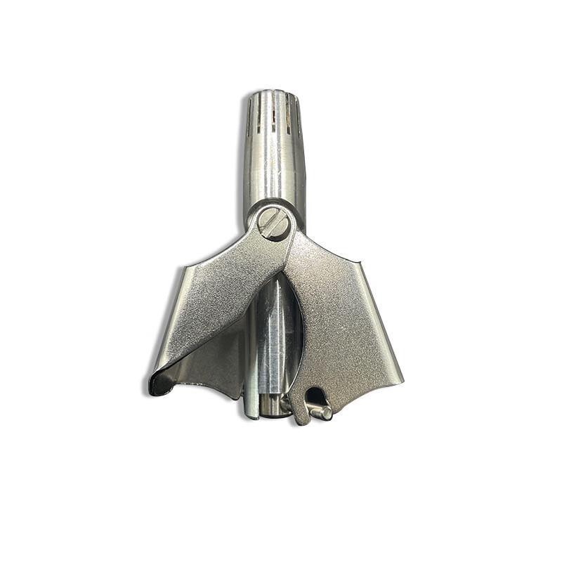 6-Pack Stainless Steel Manual Nose Hair Trimmer