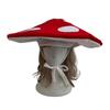 Eye Catching Novelty Headpiece Cosplay Theme Party Headgear New Mushroom Plush Hat Festival