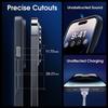 Матовый полупрозрачный чехол для iPhone 16 15 14 13 12 11 Pro Max Plus Магнитный чехол для беспроводной зарядки Magsafe