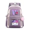 Korean Version Of Small Fresh Animation Cartoon Letter Printing Backpack College Style Male And Female Versatile Student Schoolbag