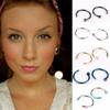 Fashion Fake Septum Medical Titanium Nose Ring Body Clip Hoop For Women Piercing Jewelry 1pc MIT
