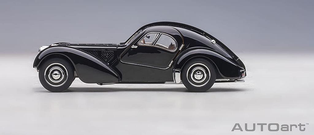 AUTOart Bugatti Type 57SC Atlantic 1938 Wheel Готовый продукт 50946 1/43 Черный/Диск