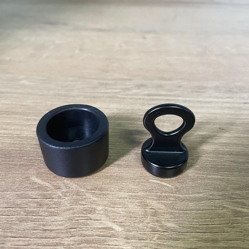 Металлический/ПВХ замок из нержавеющей стали для фиксирующих ремней Магнитный ключ Медицинская безопасность (Черный Красный) Пациенты больницы, не склонные к побегу