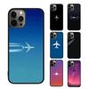 Чехол для телефона с изображением самолета Для iPhone 17 Air 15 16 16e 14 13 12 11 Pro Max Coque Для Apple PLUS fundas shell