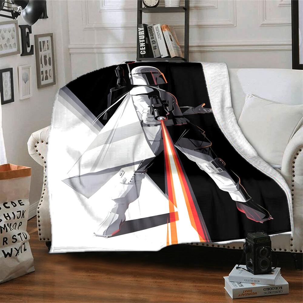 Star Wars Blanket Warmthful Decor Perfect for Chair Bed Picnics for All Occasions Warmthful Decor Birthday Christmas Gift Blanket