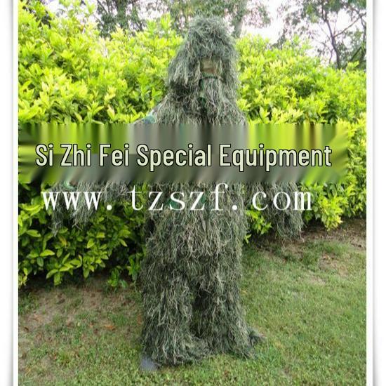 Маскировочный костюм для охоты Jiangsu Ghillie с профессиональной маскировочной сетью