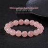 Мадагаскар Натуральный Розовый Кварц Круглые Бусины Браслет Набор для DIY
