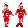 Boys Girls Christmas Cosplay Costume Toddler Elf Santa Claus Outfit Party Xmas