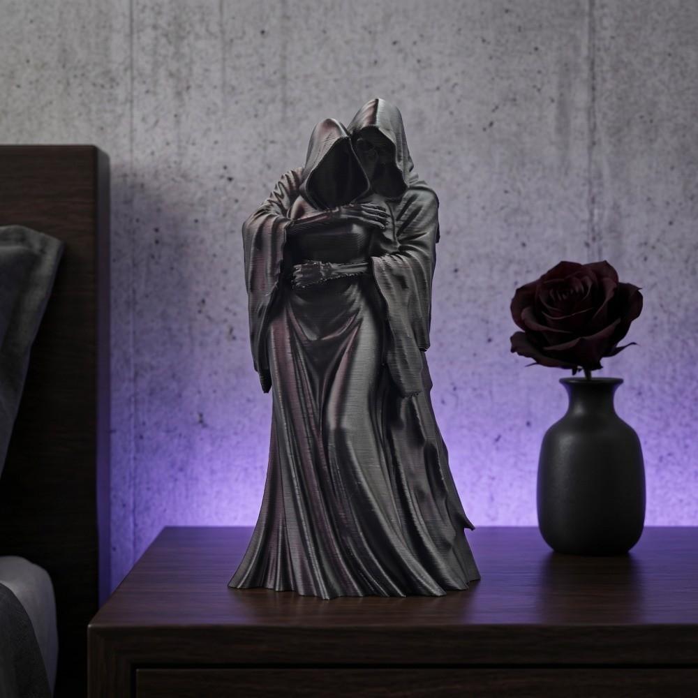 3D Printed Gothic Decoration Dark Style Ghost Ornaments Exquisite Skeleton Model Decoration Gifts