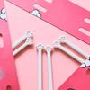 Reusable Cute Eating Chopsticks Comfortable Grip Pink Paw Food Clip  Cooking Tools