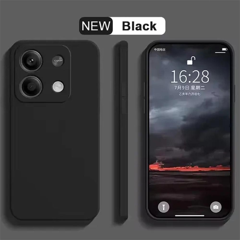 Для Redmi Note 13 Pro 4G Чехол для телефона с защитой от падений Жидкий силикон Мягкая TPU Обложка Для Xiaomi Redmi Note 13 Note13 pro 4G
