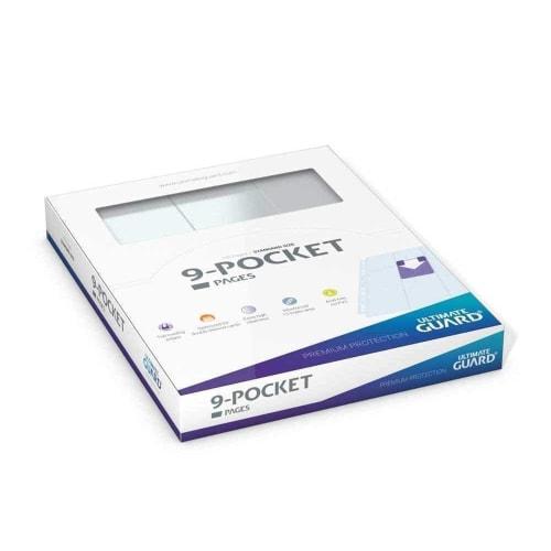 Ultimate Guard 9-Pocket Pages, 100 Sheets