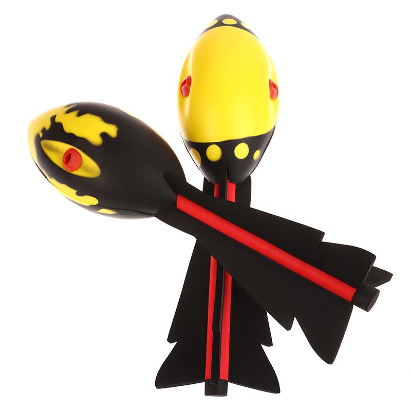 Пенопластовый футбольный мяч Смешной футбол на дальние расстояния Воющий пенопластовый спортивный мяч для улицы Детская игрушка Уникальный вихревой аэро-воющий спортивный мяч