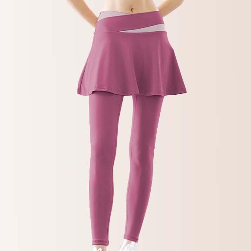 High Waist Fitness Leggings Combined in One Sports Yoga Pants Prevent Embarrassment