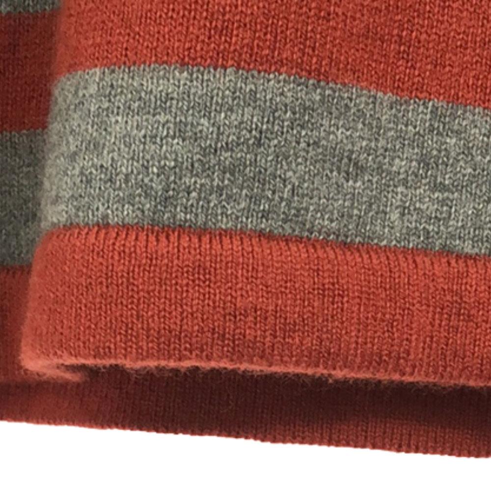 Unused Paul Smith JEANS Border Pattern Long Sleeve Knit Sweater with Tags Men's Used