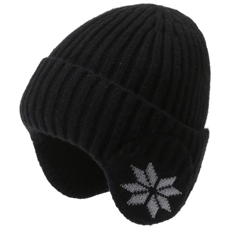 Winter Windproof, Cold Proof and Warm Wool Knitted Hat, Protecting The Ears and Head, Skin Friendly and Thickened for Warmth