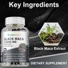 Xemenry - Black Maca Dietary Supplement Capsules - Energy