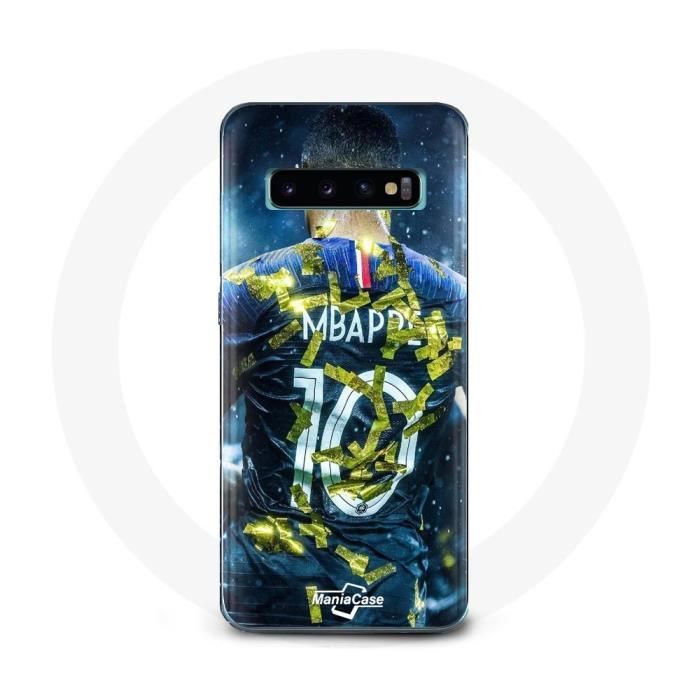 Coque pour Samsung Galaxy s10 edge Mbappé Foot