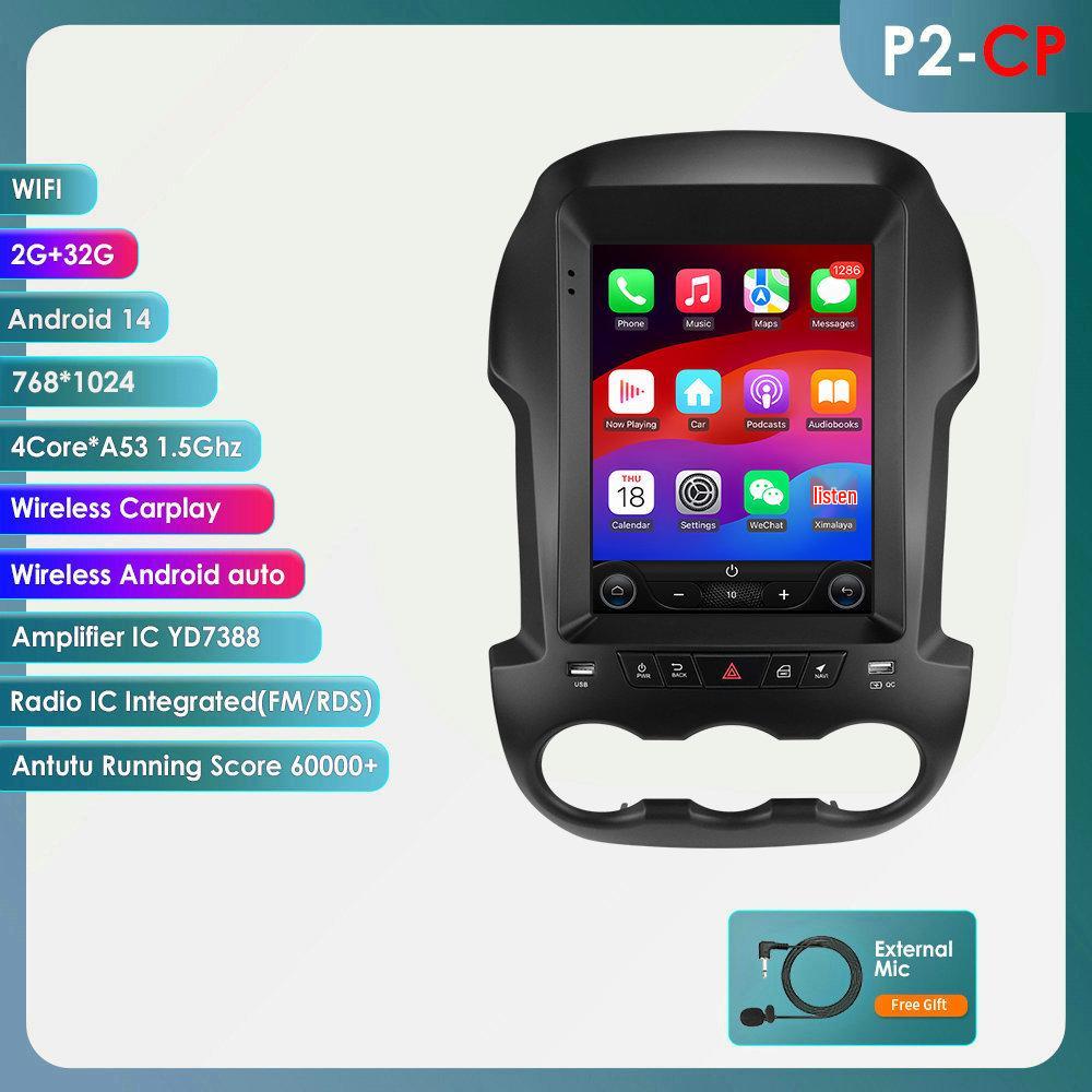 9.7" Android GPS Navigation System for 12-15 Ford Ranger F250