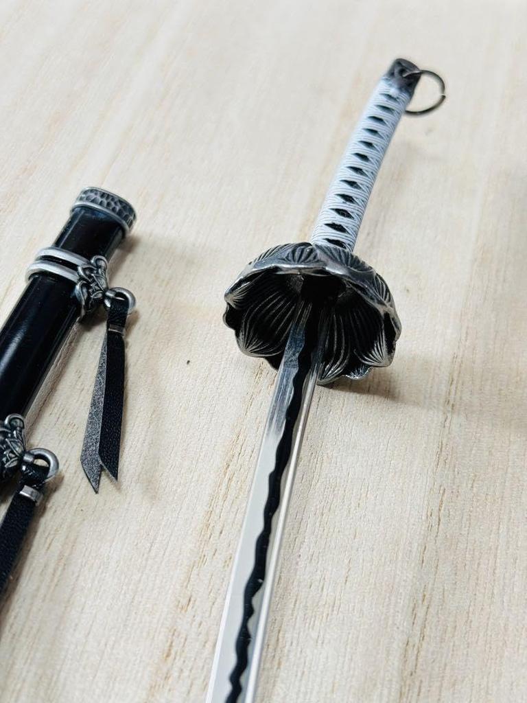 Fushigiri Kaimon SEKIRO Sword Mini Weapon Keychain Accessory Figure Doll Display PS4 PS5 Anime Game PC Computer Alloy Toy Metal Miniature Legend