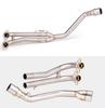 YAMAHA TMAX500/530 Titanium Alloy Front Exhaust Pipe
