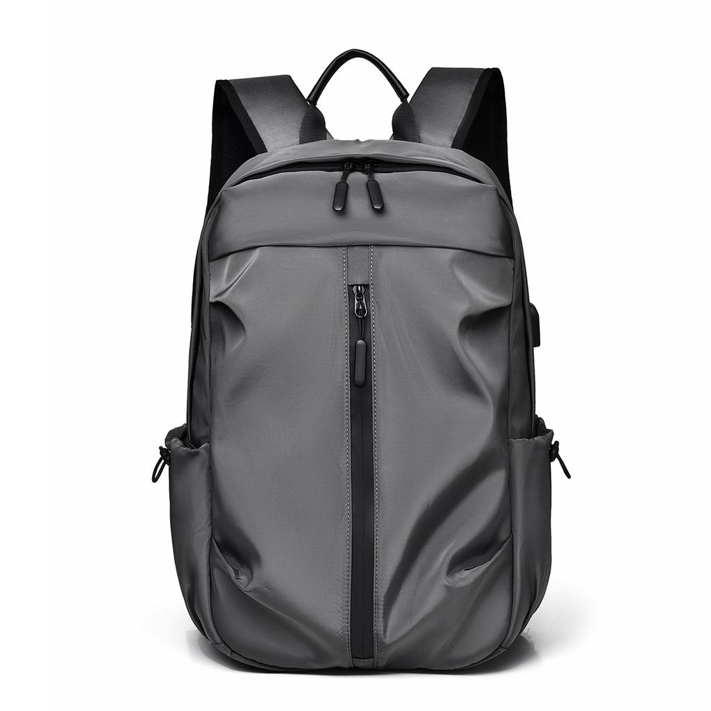 Casual Backpack Men'S Trendy College Student Schoolbag Fashionable Simple Commuter Lightweight Computer Bag Spot