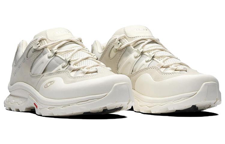 Men's Sneakers SALOMON XT Quest 2 Advanced Trendy Abrasion Resistant Low top Outdoor Shoes Unisex White
