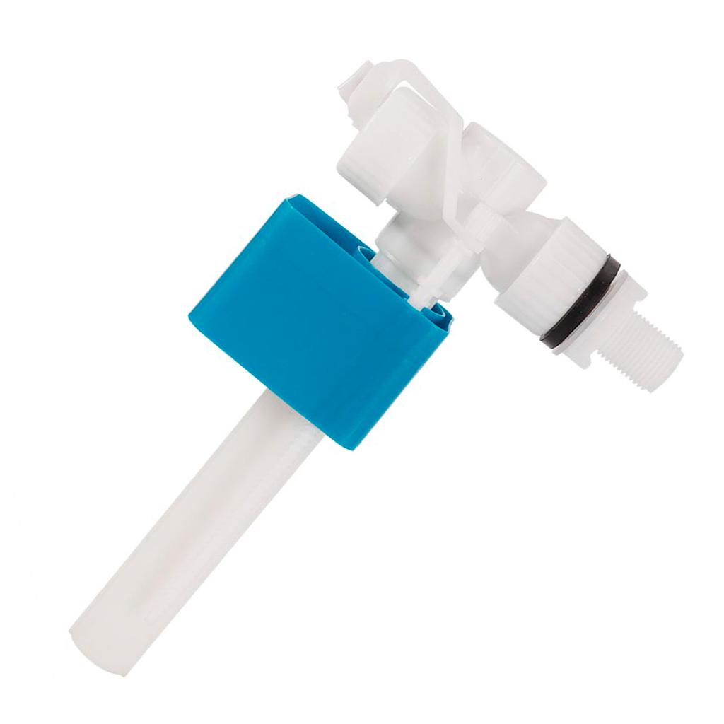 Абсолютно новый профессиональный боковой впускной клапан 1/2 дюйма для сливного бачка - латунный стержень(пластик)