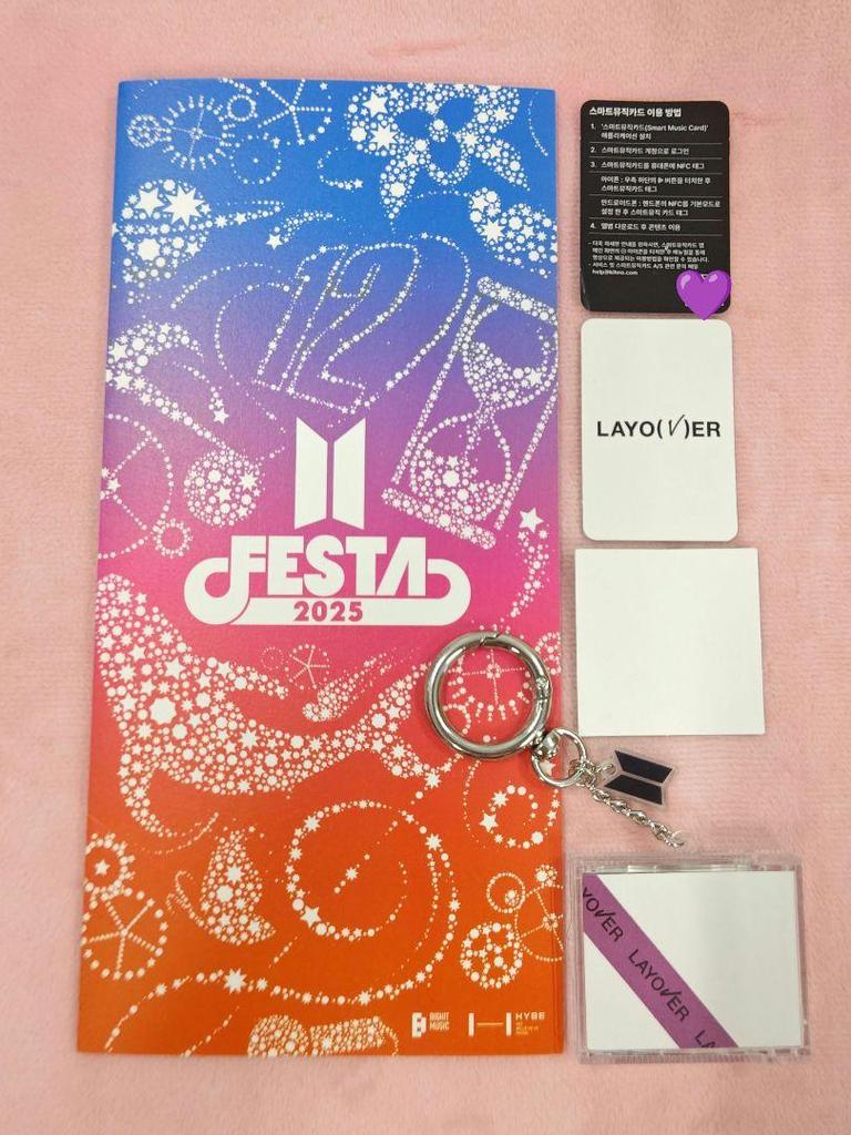 [USED] 2025 BTS FESTA CAPSULE ALBUM LAYOVER V