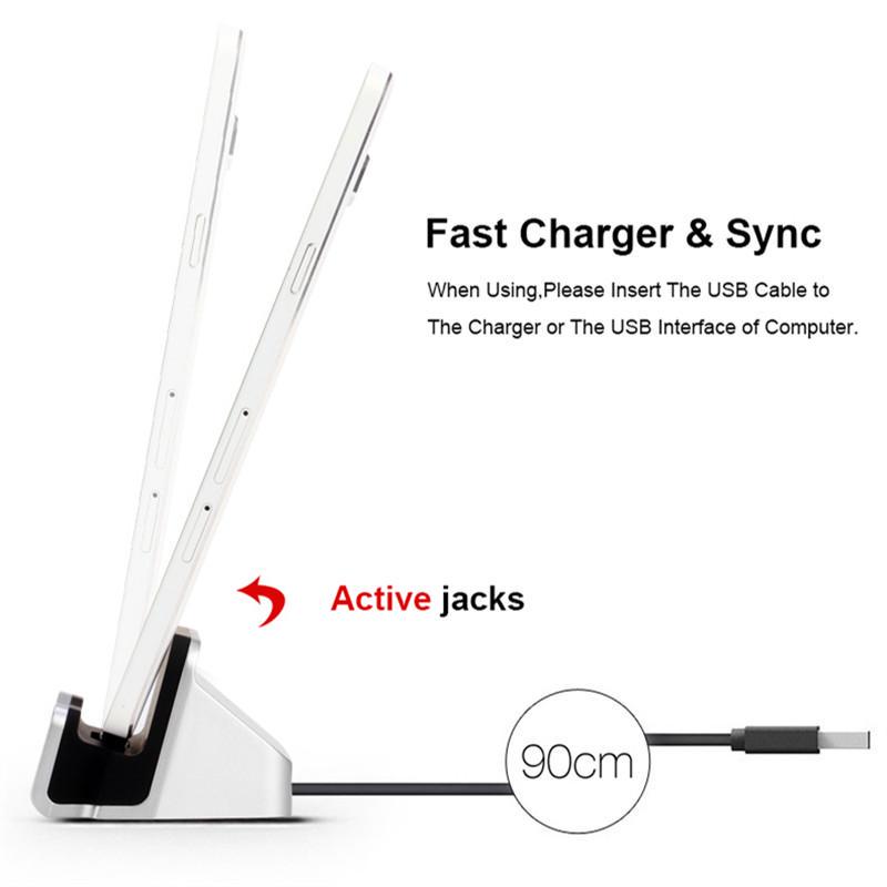 Держатель для телефона Зарядное устройство для микротелефона 2 в 1 Держатель для зарядки телефона Xiaomi