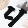 Elastic Girl Gift Cosplay Costumes Accessories Lolita Socks Transparent Lace Bow Socks Knee High