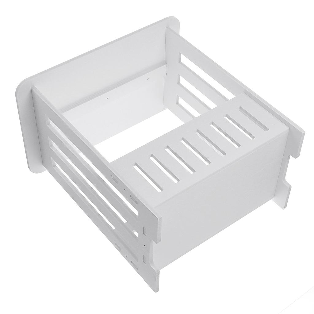 Креативный мини-квадратный журнальный столик из ПВХ, чайный столик, домашняя гостиная, спальня, стеллаж для хранения, прикроватная тумбочка в стиле арт-деко, фруктовый чайный столик