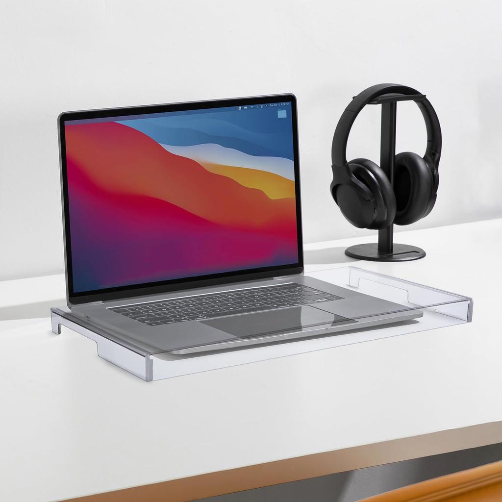 Ciieeo Игровая накладка на клавиатуру ноутбука Акриловая 14 дюймов Прямоугольная Прозрачная Защита от пятен Защита от пыли Пылезащитная накладка Тонкая защитная накладка