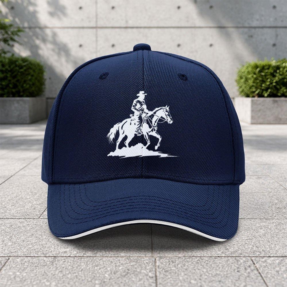 1pc Western Cowboy Baseball Cap Adjustable Duckbill Hat Suitable For Outdoor Sports Cycling Music Festivals Gifts Lightwei