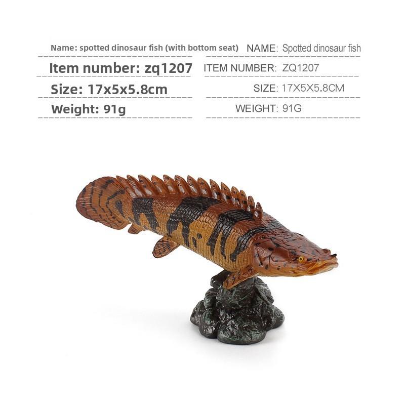 Piranha Marine Life Fish Model Pvc Educational Display With Base For Science Enthusiasts