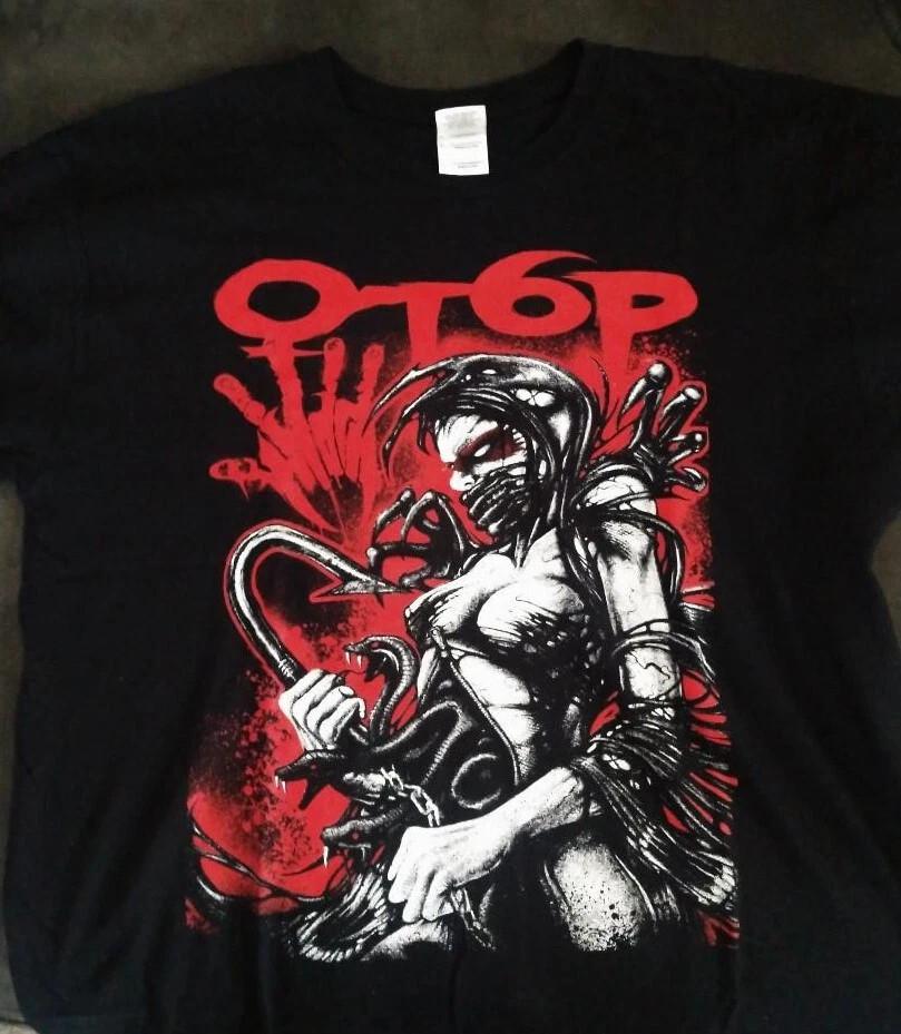 Винтажная футболка группы OTEP Sounds Like Armageddon Унисекс Размеры от S до 5XL AR414 Унисекс Футболка