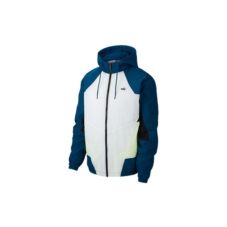 Nike Спортивная куртка с тканым логотипом Heritage Windrunner, мужская верхняя одежда, темно-синий CJ4359-499