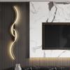 Modern Led Wall Decor Lamp For Living Dining Room Bedroom Bedside Wall Lights Home Decoration Interior Black/Golden Wall Sconces