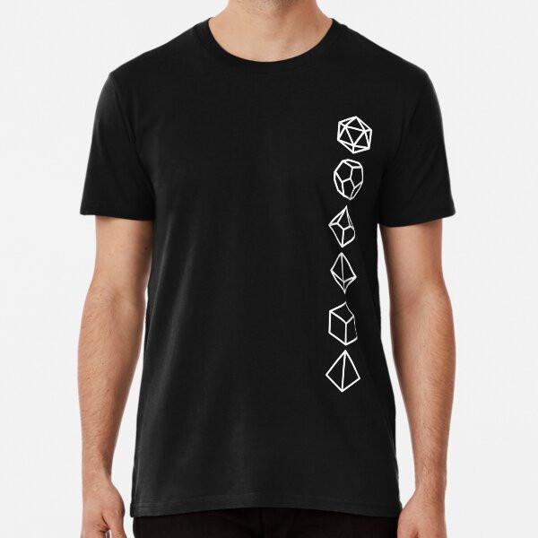 Dungeons and Dragons Dice S To 5XL Made In the AU/USA T-Shirt