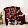 Manchester Blanket Soft Warm Cozy Perfect For Bed Picnics Sofa Four Seasons Universal Playful Design Perfect Gift For Relatives And Friends