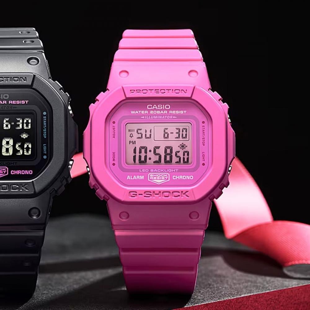 Casio Gmd S5610pk 4jr [G Shock G Shock Pink Ribbon Activity Support Model]