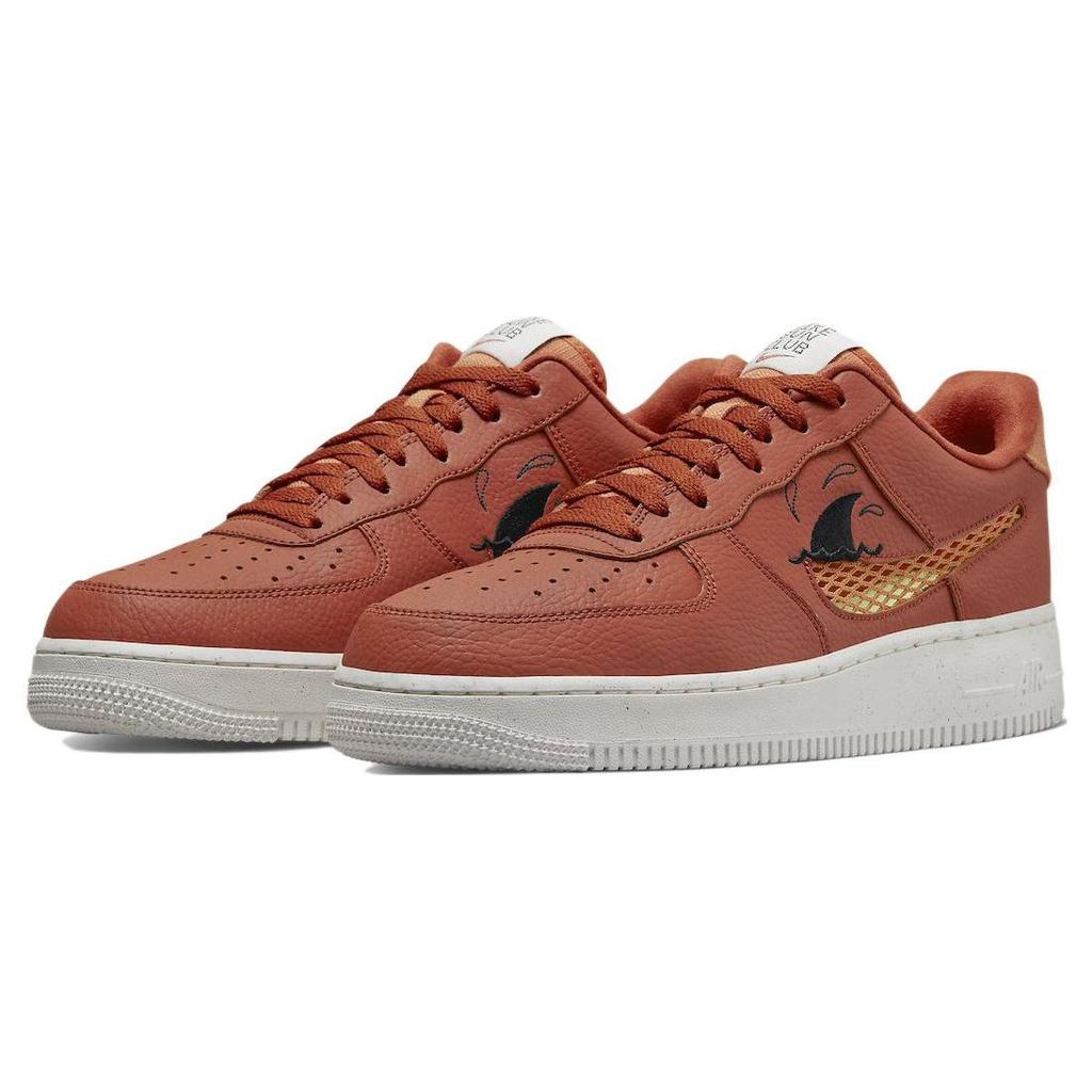 Nike Air Force 1 Low 07 LV8 Next Nature Sun Club - Мужские кроссовки Sharks Fin Red Burnt-Sunrise Hot-Curry DM0117-800