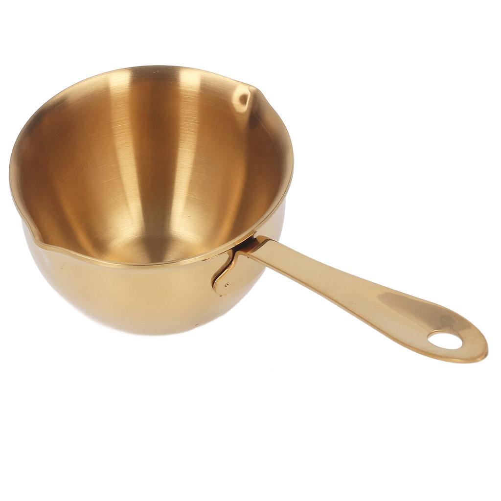 Кастрюля из нержавеющей стали Профессиональная домашняя кастрюля для приготовления соуса с носиками для молочного шоколада