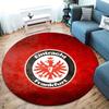 Eintracht Frankfurt Round Area Rug,Carpet Rug for Living Room Bedroom Sofa Playroom Decor,Non-slip Floor Mat