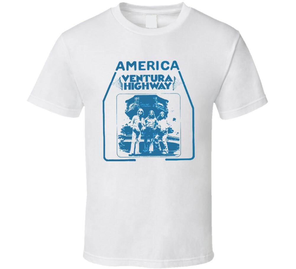 America Folk Band Ventura Highway T Shirt Mens Womens Tees Top