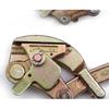 Electrician Wire Puller Tensioner Wire Rope Jammer Tool 0.5T 1T 2T 3T Metal Wire Rope Clip Double Hook Wire Tightener Power